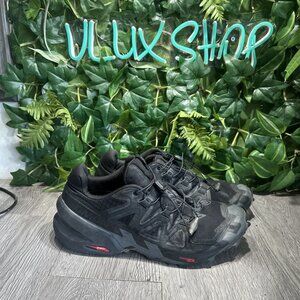 Salomon Speedcross 6 Black Sneakers Men’s Size 9.5 Hiking